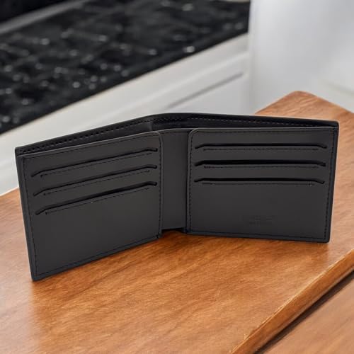 Men Brown Genuine Leather Wallet (6 Card Slots)2