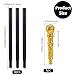 GORGECRAFT Victorian Cane Prop Halloween Cosplay Vintage Walking Stick 146.6cm Antique Plastic Punk Scepter Costume Prop with Golden Top Knob Pretend Play Royalty Wand for Themed Events Stage Shows