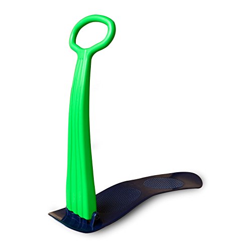 NSG Freshie Snow Scooter Sled Board, Green/Blue - Thumbnail 2