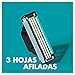 Gillette Mach3 Cuchillas de Afeitar, Paquete de 18 Cuchillas de Recambio (El...