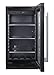 Summit 18” Wide Beverage Center, 3.2 cu.ft. Capacity, Stainless Steel & Glass- CL181WBV