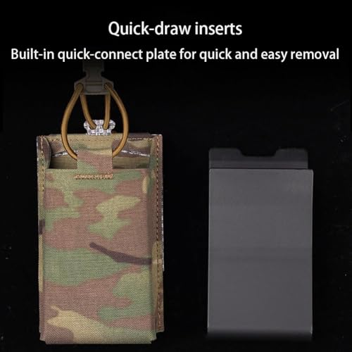 Pochette de chargeur AR simple 5.56 tactique avec insert rapide airsoft - 6