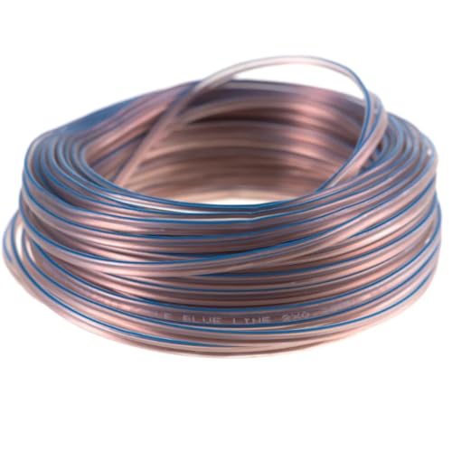 Fio Cristal Bicolor 2,5mm 10 Metros – Cabo Flexível para Som e Alto-Falante