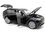 LCD Models Land Rover Velar First Edition Black 1/18 Diecast Model Car LCD18003