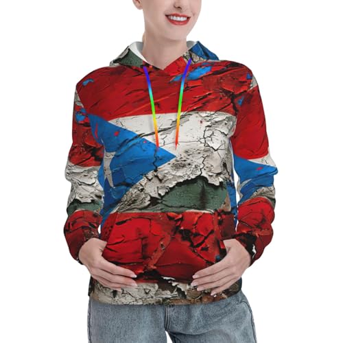 Pull Puerto Rico stylé pour femme idéal pour les journées d'automne