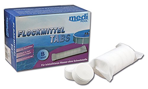 Flockmittel Tabs 1KG - Klarer Pool in kürzester Zeit