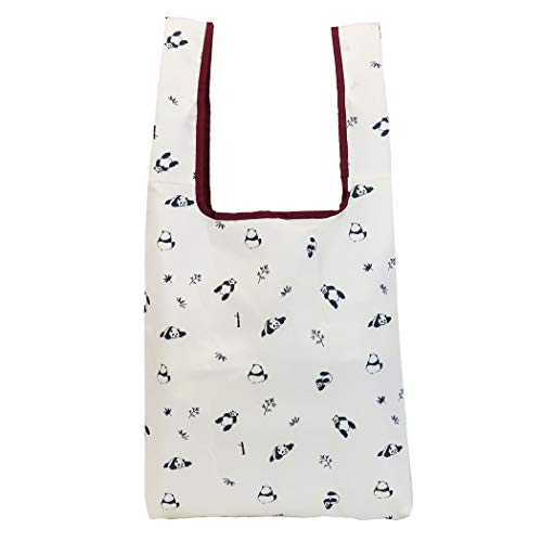 折りたたみ ショッピングバッグ/パンダ ミントイン お買い物かばん おしゃれ グッズ 通販