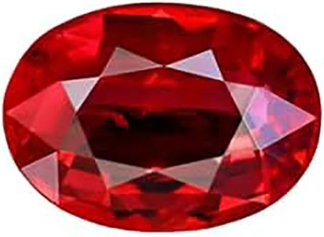 Natural Ruby Gemstone | Certified Original Ruby | Untreated, Unheated | Oval Cut | Precious Red Gemstone for Jewelry Use