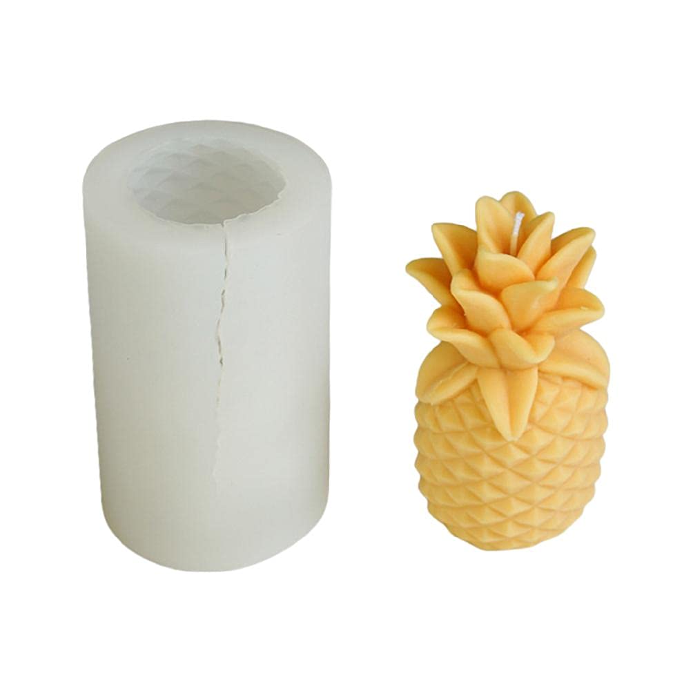 3D ananasowe silikonowe formy do pieczenia ciasto czekoladowe forma deserowa ciasto mus tynk gipsowy wytwarzanie świec narzędzia DIY forma do ciasta czekoladowego/219/374