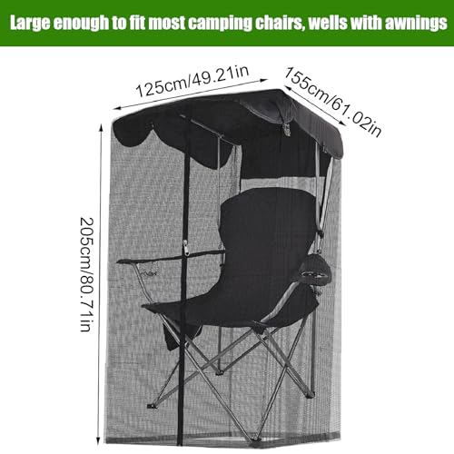 Tente de protection portable moustiquaire de voyage pour camping jardin et randonnée outdoor - 6
