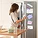 SUNFICON 10 Pack Cable Organizers Clips Earbuds Cords Organizers Magnetic Cable Clips Bookmark Whiteboard Noticeboard Fridge Magnets Cable Manager Keeper Ties for Kitchen Office School Assorted Colors