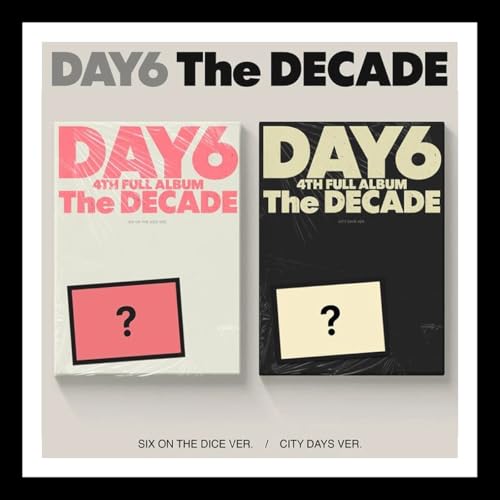 (Random Ver.) DAY6 THE DECADE 4th Full Album / CD+Book+3...