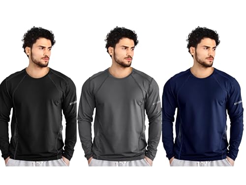 Image of Noble Monk Mens Polyester Solid Regular Fit T-Shirt