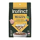 Instinct Raw Boost Mixers, Freeze Dried Dog Food Topper, Grain Free - Cage Free Chicken, 6 oz. Bag