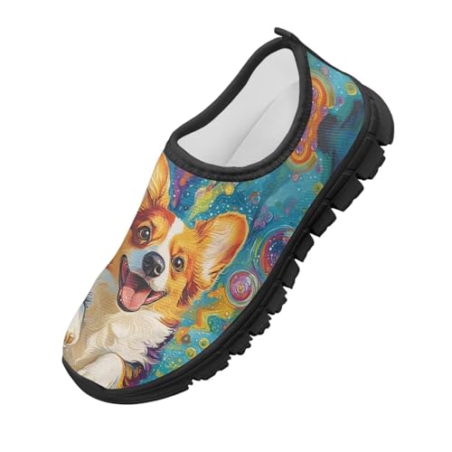 Cute Animal Kids Casual Shoes Girls Slip On Tennis Shoe Indoor Outdoor Comfortable Lightweight Sneakers for Little Kids SizeUS 11-15 5