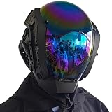 Lawnrden Masques cool punk futuristic cosplay casque mécanique de science fiction masque d'Halloween pour le cosplay festival de musique fête |.Masque futuriste
