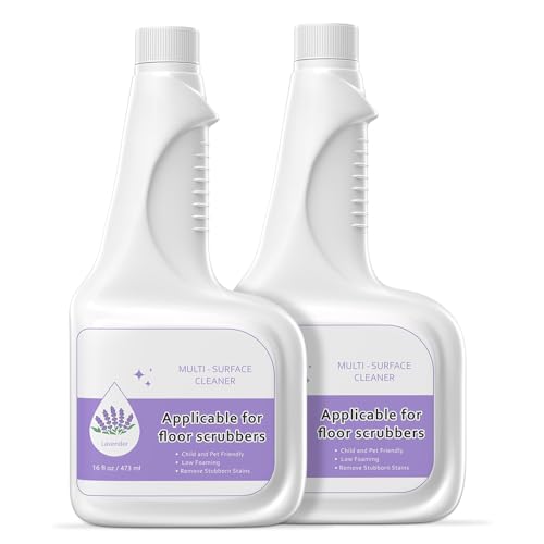 Lavender Scented Floor Cleaning Solution 16 Oz 2 Pack Compatible With Eufy Omni C20 X8 Pro X10 Omni G Series L Series Robot Vacuums Multi Surface Cleaner Deep Deodorization Stain Busting Formula