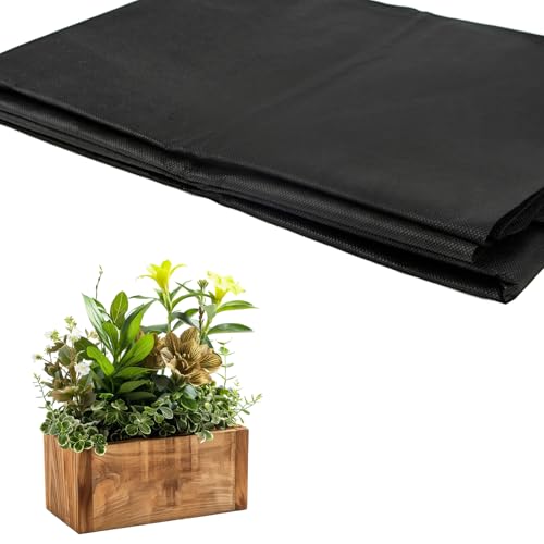 WEXFFU Fabric Liner for Large Veg, Plant Trough Liners Raised Bed Liner, 210 x 162cm Outdoor Non Woven Liner for Wooden Planter for Growing Vegetables, Flowers, Plants