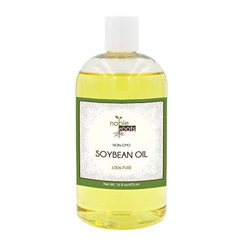 Non-GMO Soybean Oil, by Noble Roots for Hair Conditioning, Has Been Known to Help with Oil Treatment, and Scar Treatment (16 fl oz)