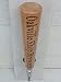 Beer Tap Handle Oak wood Custom Engraved with Personalized Text, Tall Round Tapered. Great for Tap Rooms, Bars, Breweries and Home Kegerators.