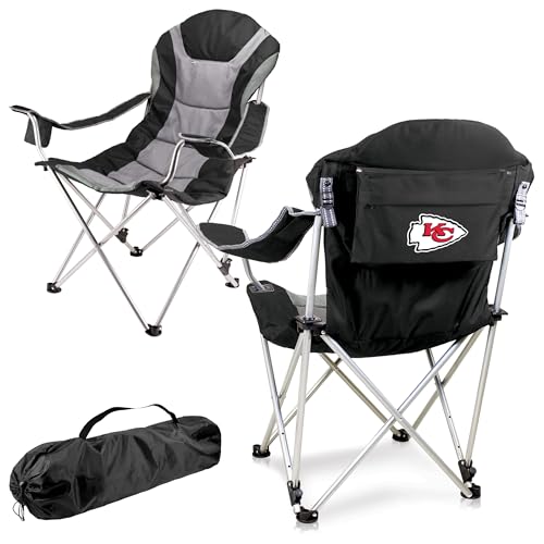 Image of Picnic TIME NFL Unisex-Adult NFL Reclining Camp Chair, Beach Chair for Adults, Sports Chair with Carry Bag