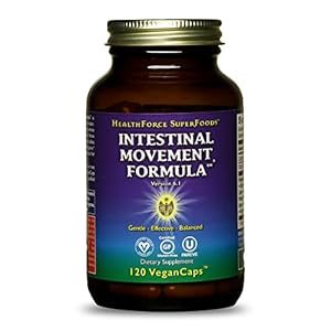 HEALTHFORCE SUPERFOODS Intestinal Movement Formula – 120 VeganCaps
