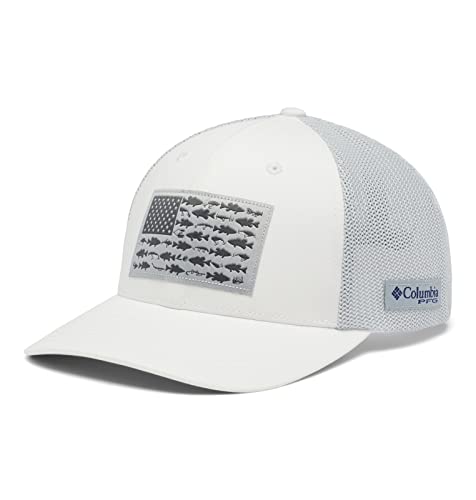 Image of Columbia Unisex PFG Fish Flag Mesh Ball Cap