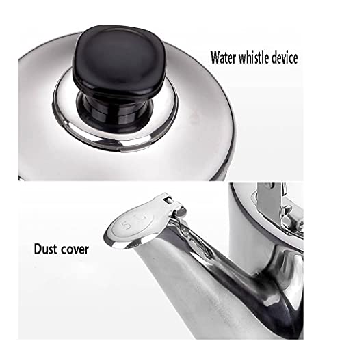 Pava de Acero Inoxidable 3 L Silbadora miniatura 6