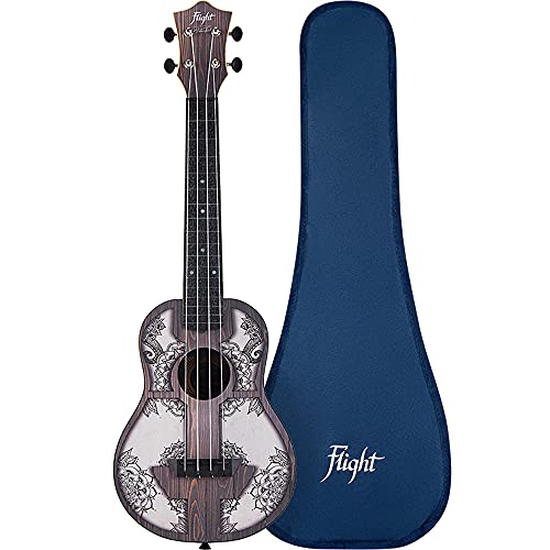 Flight TUC-40 MW MANDALA 4-String Travel Concert Ukulele cover