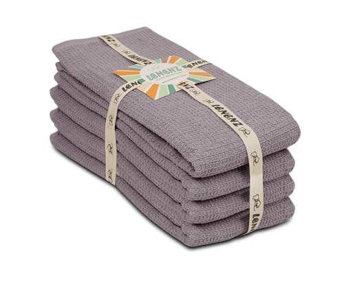 10 Best Bamboo Kitchen Towels That Make Cleaning a Breeze 4 Pack of 4 Super Plush Kitchen Towels