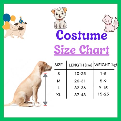 Piratenkostüm für Hunde (L)