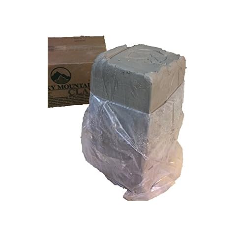 Pottery Clay - 50 lbs of Mid-High Fire White Cone 6-10 Dover - Rocky Mountain Clay Cover