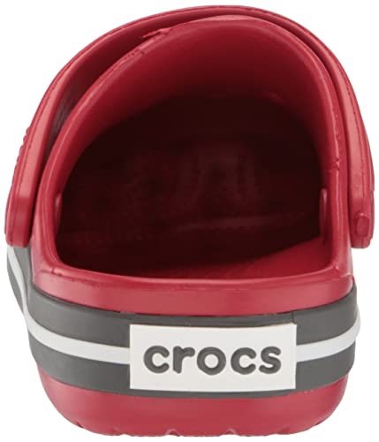 Image of Crocs Kids' Crocband Rainbow Band Clog, Pepper, 13 Little Kid