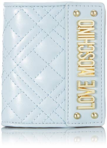 Preisvergleich Produktbild Love Moschino Damen Jc5601pp1a Geldbörse, Blau (Nuvola), 2x10x19 Centimeters