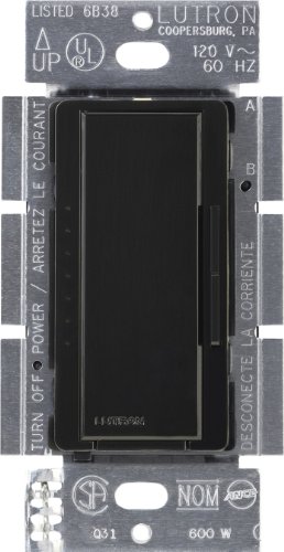 Up To 50% OFF Lutron MALV-600-BL Maestro 450-watt Multi-Location/Single Pole Magnetic Low-Voltage Digital Fade Dimmer, Black