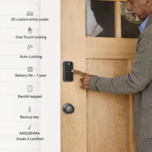 Yale YED210-NR-BSP Code Keypad Deadbolt thumb #1