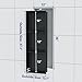 Neodrain 3-Tier 12X36 Inch Recessed Shower Niche Tile Ready, Matte Black Stainless NO Tile Needed Wall Niche for Shower & Bathroom Storage, Waterproof Bath Organizer