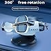 Solar Powered Airplane Shaped Car Ornaments, Solar Airplane for Car Dashboard with Swing Motion When Driving, Cars Interior Center Console Rotating Mini Airplanes, Cool Cars Accessories for Men (#06)