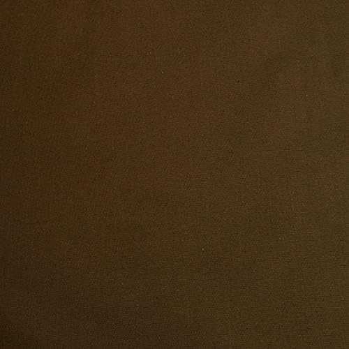 Cotton Canvas Fabric Solid Colours Bag Making Upholstery Craft Fabric 240 GSM (Red, Per Half Metre)