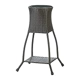 Summerfield Terrace 10018732 Tuscany Wicker Plant Stand, Multicolor