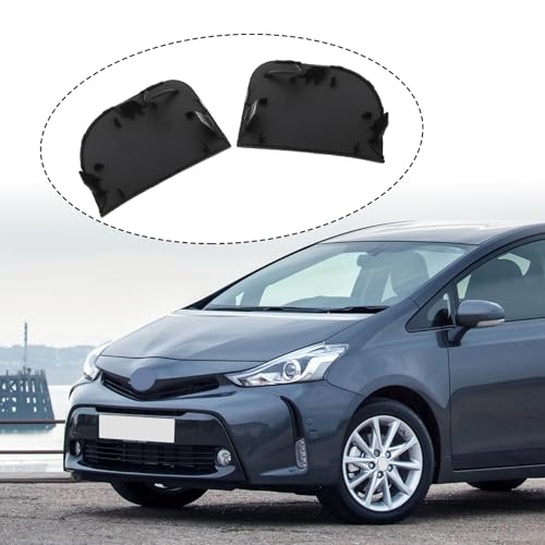 Briny River 2 Stück Frontstoßstangen-Abschlepphakenabdeckung 52127-47903 52128-47903 Rechte + Linke Seite Kompatibel mit Toyota Prius 1.8L 2012~2015
