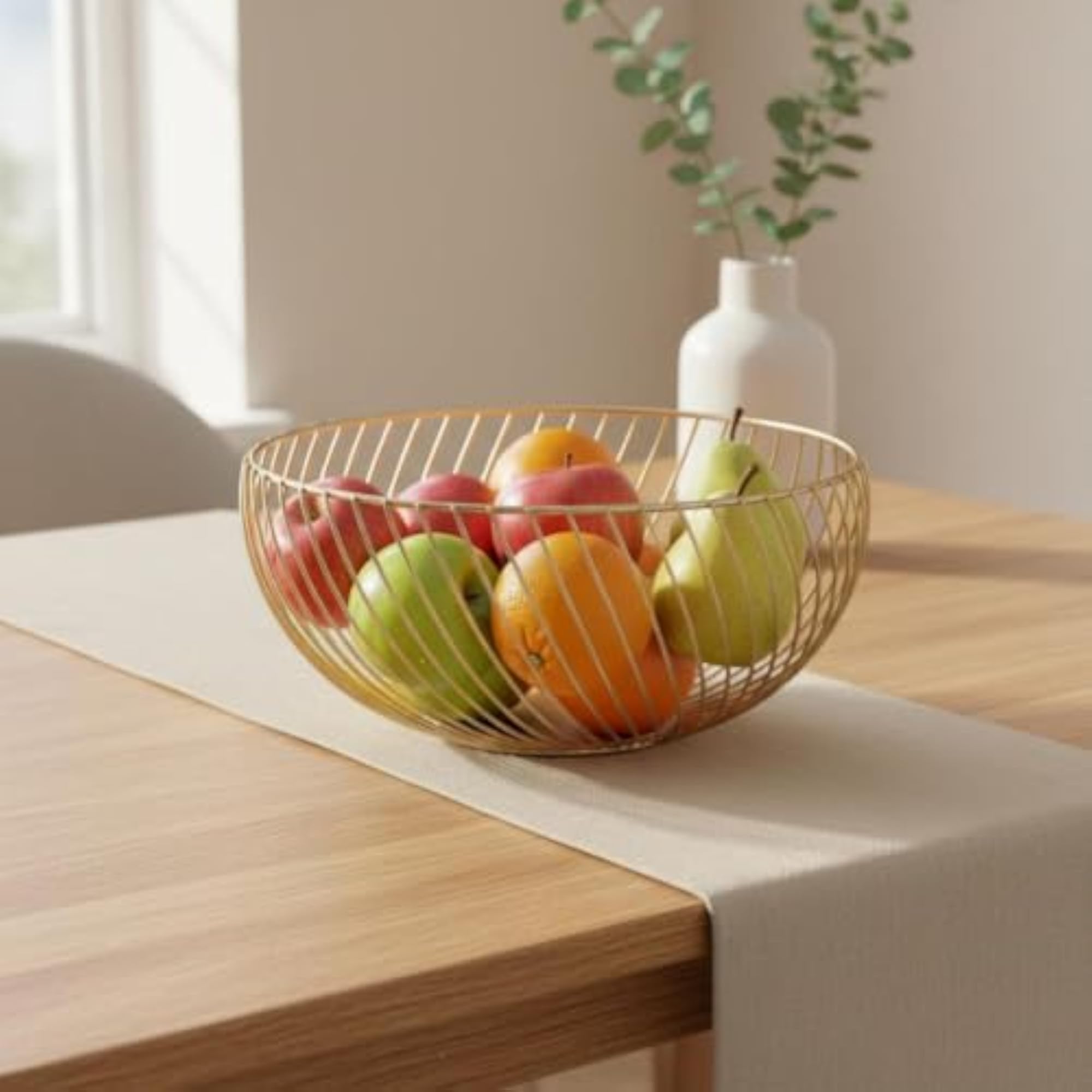 Nordic Design Metal Wire Fruit Basket