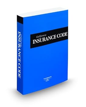 Paperback California Insurance Code, 2010 ed. (California Desktop Codes) Book
