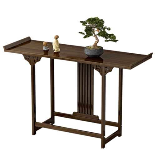 KCNN コンソールテーブル 引き出し付き 荷重力が強い 環境に優しい 防水 清潔にしやすい 堅牢で耐久性がある 玄関収納と飾りテーブル 鍵、花瓶、フォトフレーム、ホテルディスプレイラック (引き出しなし,100*29*82cm)