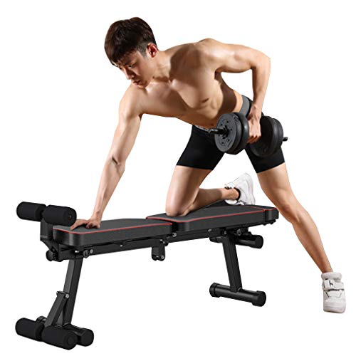 Tengma Adjustable Bench,Purpose Utility Weight Bench for Full Body Workout- Multi-Purpose Foldable Flat Incline/Decline Exercise Benchs Press Stretching Stool Roman Chair for Home Gym