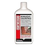 Saratoga Z20 Rimuovi Salnitro, Detergente Disincrostante Professionale per Efflorescenze, Calcare, Ruggine e Residui di Cemento, Stucco e Malta, Azione Rapida per Muri e Superfici Edili, 1 LT