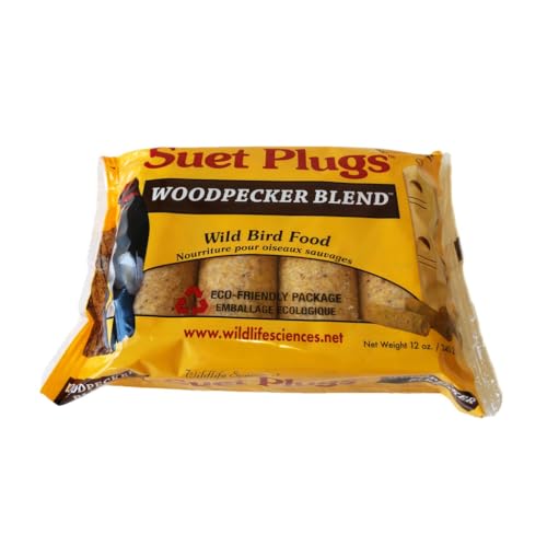Wildlife Sciences Suet Plugs 12 oz (Woodpecker Blend)