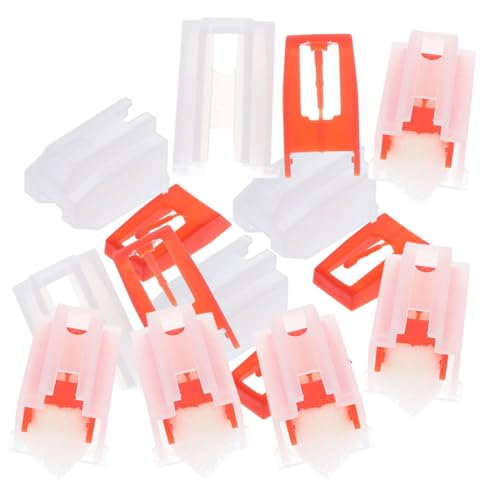 ibasenice 10pcs Vinyl Turntable Needles Replacement for Phonograph Durable Record Player Needles Sound Vintage Record Parts Compatible with Various Models