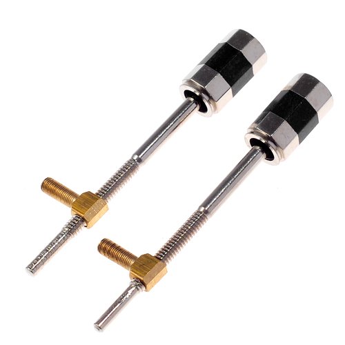 2pcs Violin Bow Screw and Eye Nickel/silver Mount Violin Parts Amazon.in Musical Instruments