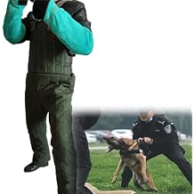 Training Dog Protective Clothing, Dog Training Suit , Professional Dog Bite Sleeves Suit Body Protection Suit Jacket for Training & ProtectionL